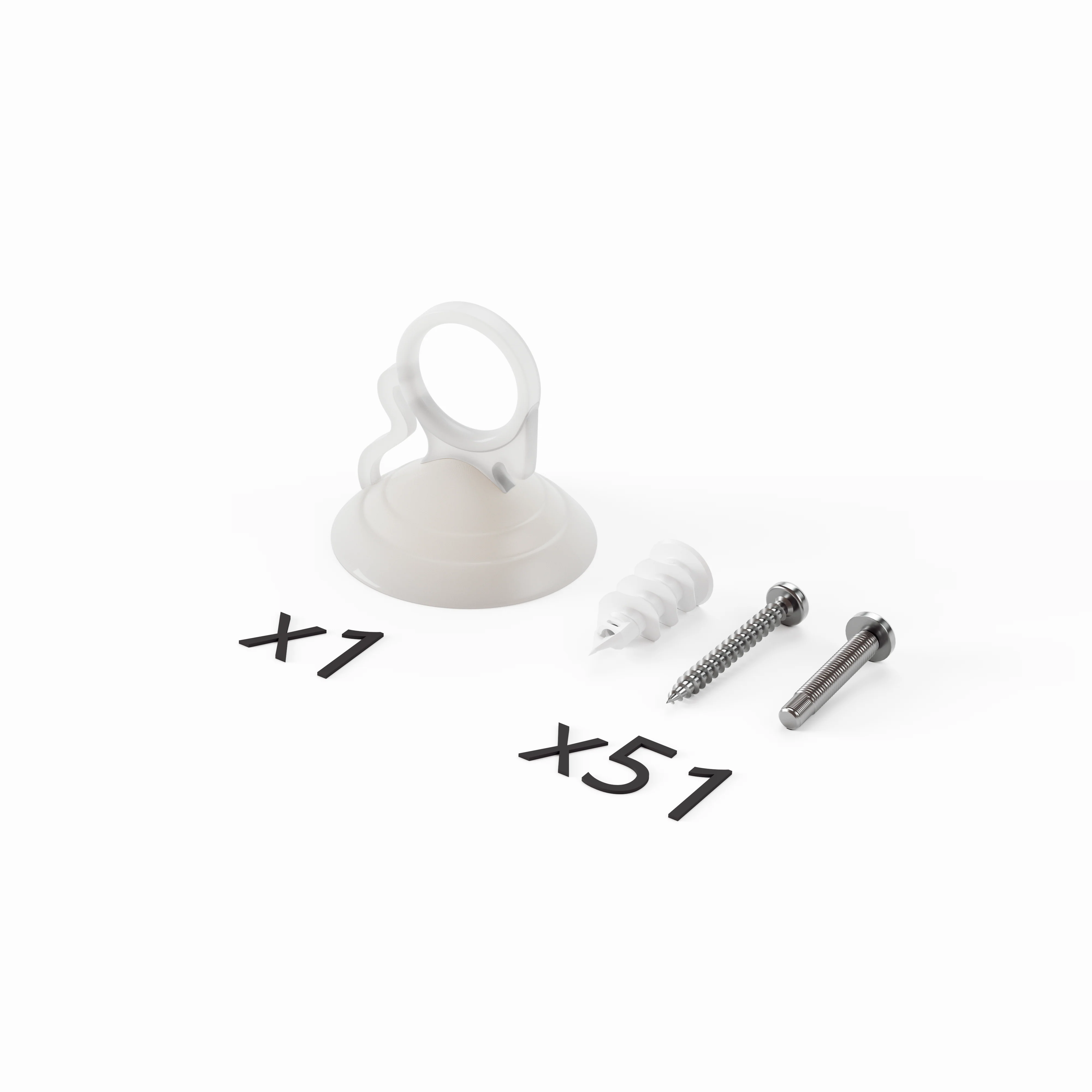 Shapes Screw Mount Kit
